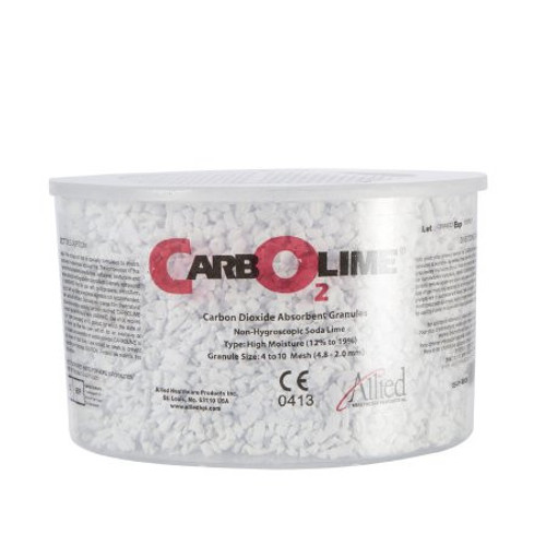 Carbolime CO2 Absorbent Cylindrical Canister 1 kg Calcium Hydroxide / Sodium Hydroxide 55-01-0025 Case/12