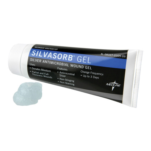 SilvaSorb Silver Wound Gel NonSterile, 08327030909, Pack of 1