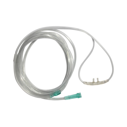 Nasal Cannula Pediatric Curved Prongs 7 Foot Tubing, RES1207V, Pack of 1