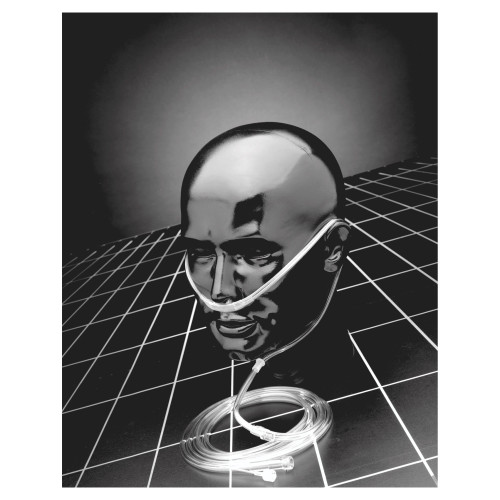 Salter Labs ETCO2 Nasal Cannula Adult Curved Prong / NonFlared Tip 7 Foot Tubing, 4002F-7-7-25, Case of 25