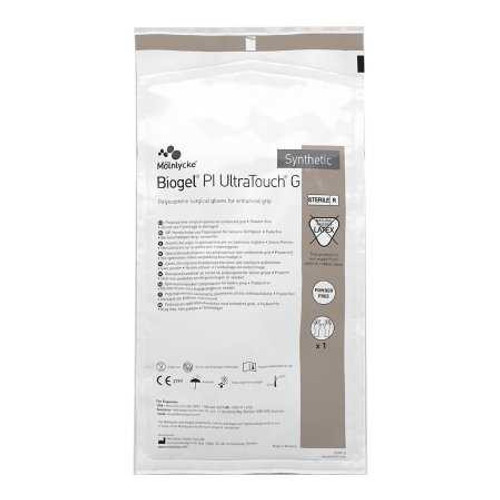 Surgical Glove Biogel® PI UltraTouch™ G Size 7.5 Sterile Polyisoprene Standard Cuff Length Micro-Textured Straw Chemo Tested 42175 Case of 200 42175 Biogel® PI UltraTouch™ G 726147_CS