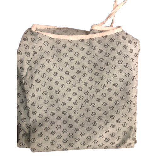 Patient Exam Gown, One Size, Blue, Print Reusable, V61-0101PT, One Dozen