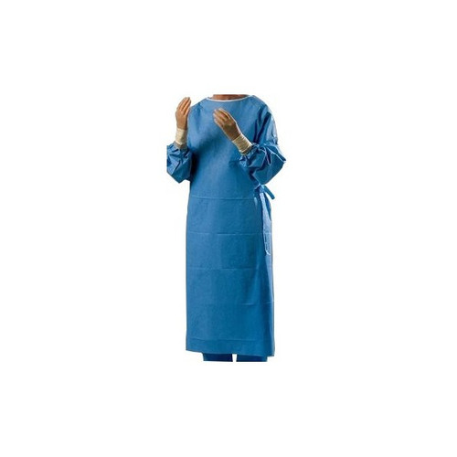 Non-Reinforced Surgical Gown with Towel Astound 2XL, Blue, Sterile, AAMI Level 3, 9575 Pack of 1