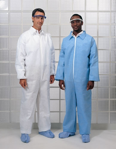 Coverall, 2XL, White, Nonsterile, 2202CV, Case of 24