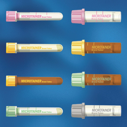 Microtainer Microgard Tube Extender Flat Bottom, White, Universal Size, 365976, Box of 50