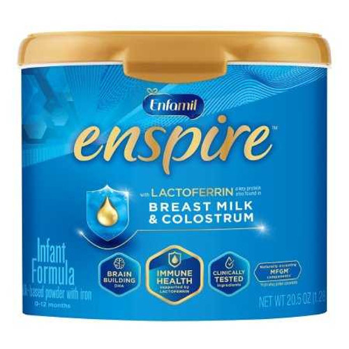 Infant Formula Enfamil® Enspire™ Unflavored 20.5 oz. Canister Powder Milk-Based 195306 Pack of 1 195306 Enfamil® Enspire™ 1204825_EA