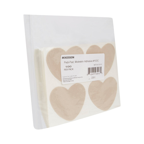 Protective Pad McKesson Pedi-Pad Size 103-C Adhesive Foot 30143 Pack of 100