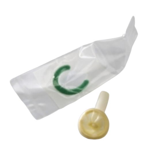 Male External Catheter Uri-Drain Adhesive Strap Latex Large 8884732398 Pack of 1