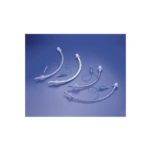 Portex Cuffed Endotracheal Tube 320 mm Length Curved 7.5 mm Adult Murphy Eye, 100/199/075, Pack of 1