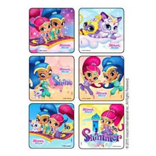 Kids Love Stickers® 75 per Pack Shimmer Shine Sticker 2-1/2 Inch 1617P Pack of 75 1617P Kids Love Stickers® 1102526_PK