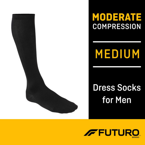 SOCKS MEN DRESS BLK REVIT 12/BX 3MCONS 71038EN Pair/1 3M HEALTHCARE (NEXCARE) 1084272_PR