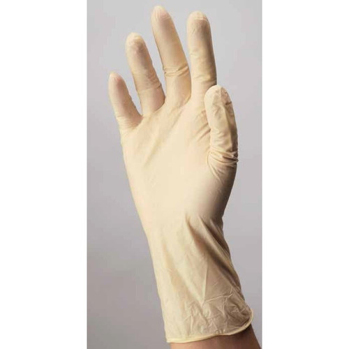 Esteem Vinyl Smooth Exam Glove, M, Nonsterile, Stretch, Cream, 8882DOTP, Case of 1500