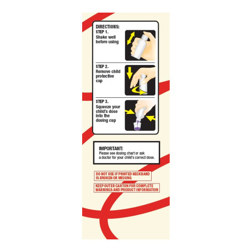 Foster & Thrive Children's Pain Relief 160 mg / 5 mL Strength Acetaminophen Oral Suspension 4 oz.  70677114301, Pack of 1