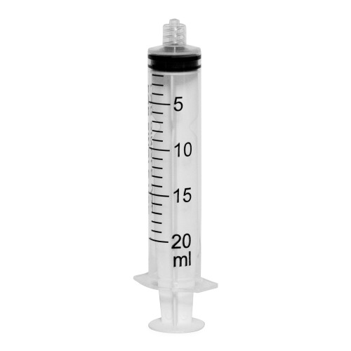 McKesson General Purpose Syringe 20 mL Luer Lock Tip Without Safety, 16-S20C, Case of 800