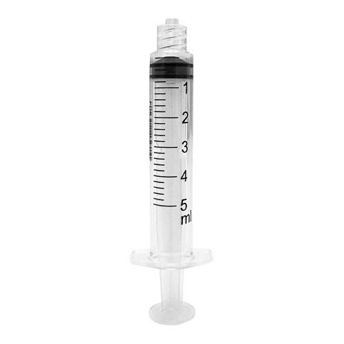 McKesson General Purpose Syringe 5 mL Luer Lock Tip Without Safety, 16-S5C, Case of 2000
