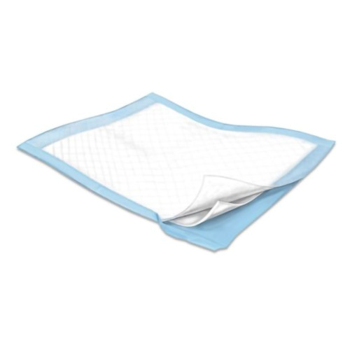 WINGS Disposable Underpad 23 X 24 Inch Fluff Light Absorbency, 7134, Case of 200