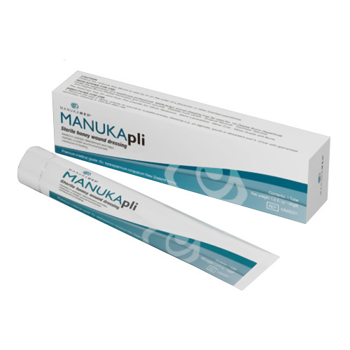 MANUKApli Honey Wound Dressing 1.5 oz. Paste Sterile, MM0051, Pack of 1