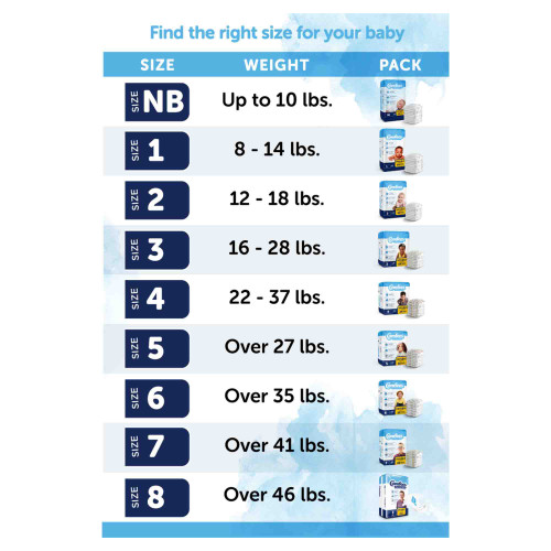 Comfees Youngsters Unisex Youth Incontinence Brief Size 8 Disposable Heavy Absorbency, CMF-8, Case of 80