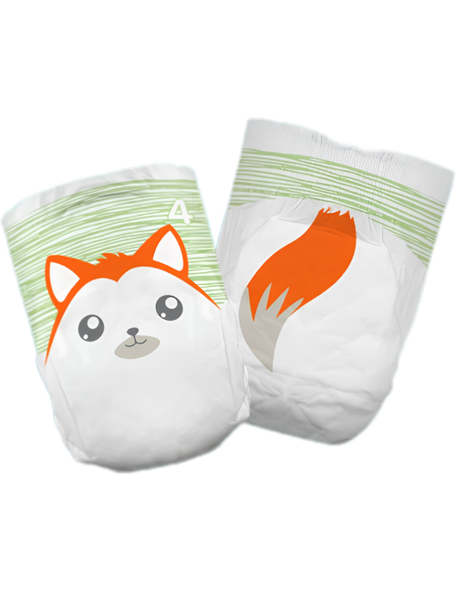 Cuties Complete Care Unisex Baby Diaper Size 4 Disposable Heavy Absorbency, CR4001, Pack of 1