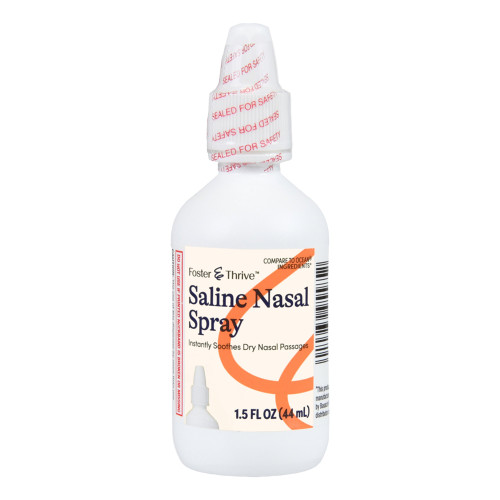 Foster & Thrive Saline Nasal Spray 0.65% Strength 1.5 oz., 1093995585, Pack of 1