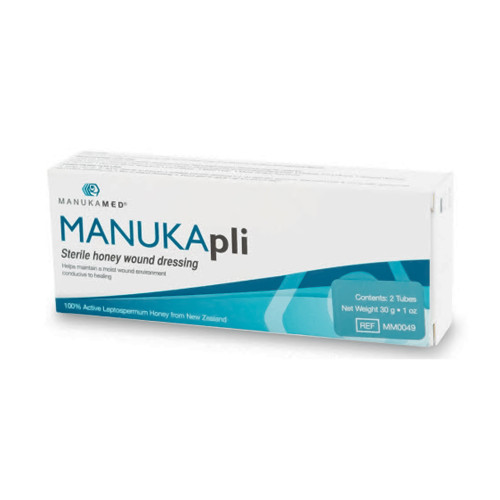 MANUKApli Honey Wound Dressing 0.5 oz. Paste Sterile, MM0049, Box of 5