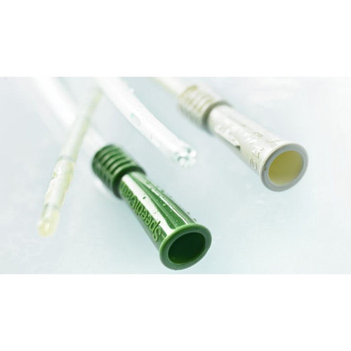 SpeediCath Urethral Catheter Straight Tip Hydrophilic Coated Polyurethane 18 Fr. 14 in, 28418, Box of 30