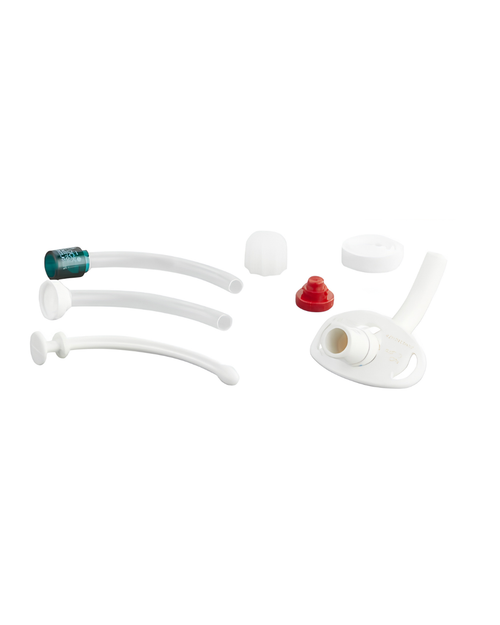 Shiley Adult Fenestrated Tracheostomy Tube, Cuffless (No balloon), with Reusable Inner Cannula, Size 8, Medtronic 8CFN, Pack of 1