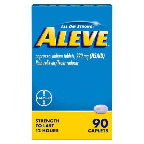 Aleve Pain Relief 220 mg Strength Naproxen Sodium Capsule, 00280600010, Bottle of 1