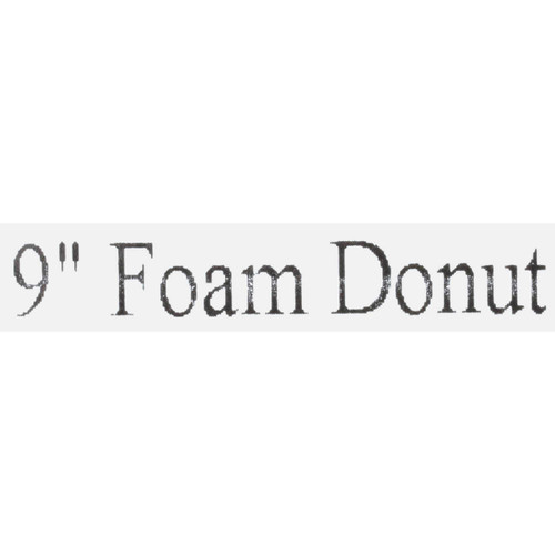 Donut Cushion McKesson 9 Inch Foam Free-Standing 136-21254 Each/1 136-21254 MCK BRAND 929203_EA