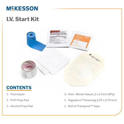 McKesson IV Start Kit Sterile, 25-5862, Pack of 1