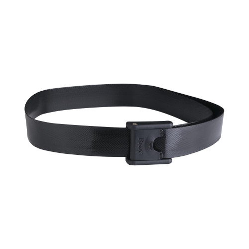 Posey EZ Clean Gait Belt 60'' Black with Buckle, Pack of 1