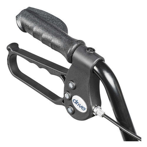 4 Wheel Rollator drive Blue Adjustable Height Aluminum RTL10261BL Each/1 DRIVE MEDICAL DESIGN & MFG 852331_EA