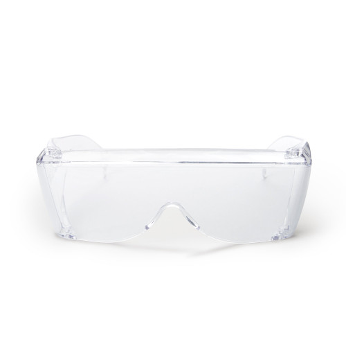 Protective Goggles Ocushield Clear Tint Polycarbonate Lens Clear Frame Elastic Strap One Size, 2125B.FGX of 1