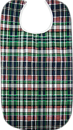 Bib Snap Closure, Reusable, Cotton / Polyester, BIBP1834QLTSNP, Case of 12