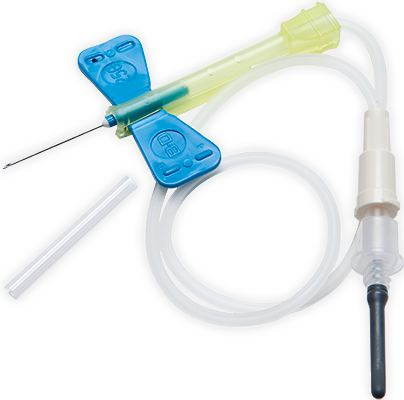 BD Vacutainer Safety-Lok Blood Collection Set, 21 G x 0.75", Sliding Safety Shield, Green, 367281, Case of 200