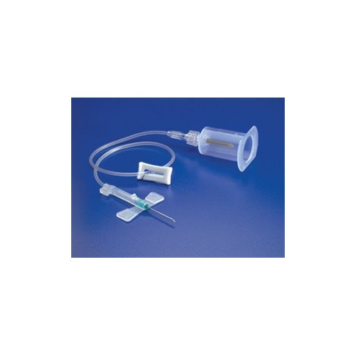Saf-T Wing Safety Blood Collection Set with Holder, 23 G x 3/4'', 12'' Tubing, Sterile, 982312, Box of 50