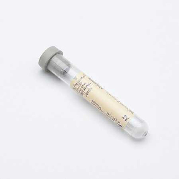 BD Vacutainer Plus C S Preservative Urinalysis Tube Round Bottom Boric Acid / Sodium Formate / Sodium Borate Preservative 13 X 75 mm 4 mL Gray Conventional Closure Plastic Tube 364951 Case/1000 364951 BECTON-DICKINSON 470786_CS