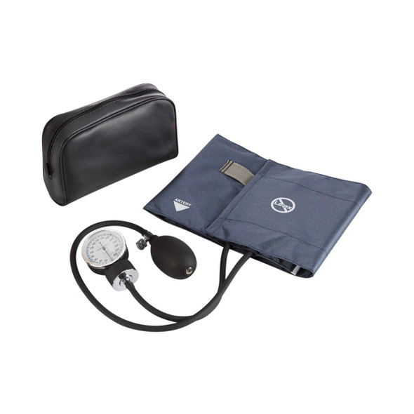 Aneroid Sphygmomanometer McKesson Pocket Style Hand Held 2-Tube Large Adult Arm 01-775-12XNGM Box/1 01-775-12XNGM MCK BRAND 803198_BX
