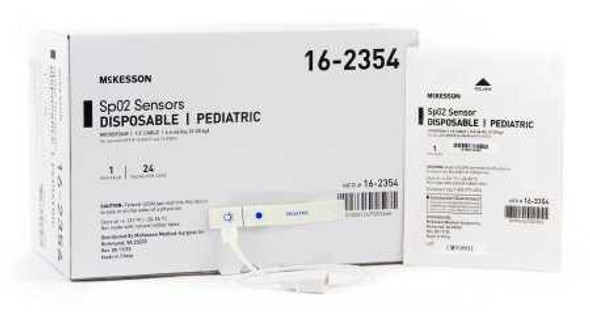 Pulse Oximeter Finger Sensor McKesson Finger 16-2354 Each/1 16-2354 MCK BRAND 1027185_EA