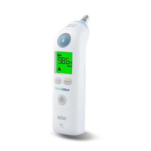 Digital Thermometer Braun ThermoScanPRO 6000 Tympanic Probe Hand-Held 06000-300 Each/1 06000-300 WELCH ALLYN 959367_EA