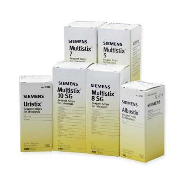 Urine Reagent Strip Uristix 4 100 Test Strips 10312569 Pack/100 10312569 SIEMENS MEDICAL SOLUTIONS 150679_EA