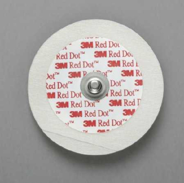 EKG Snap Electrode Red Dot Monitoring Non-Radiolucent 50 per Bag 2248-50 - Bag/1 2248-50 3M 574496_BG