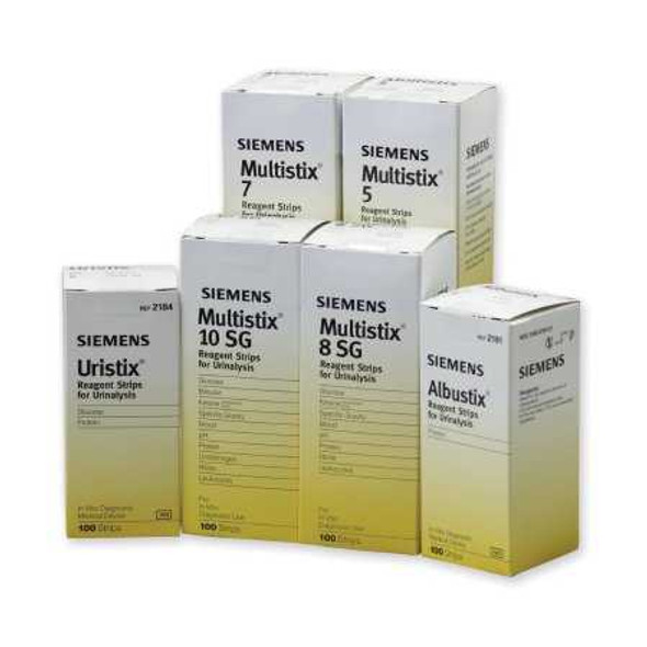 Urine Reagent Strip Uristix Glucose Protein 100 Test Strips 10339520 Each/1 10339520 SIEMENS MEDICAL SOLUTIONS 11037_EA