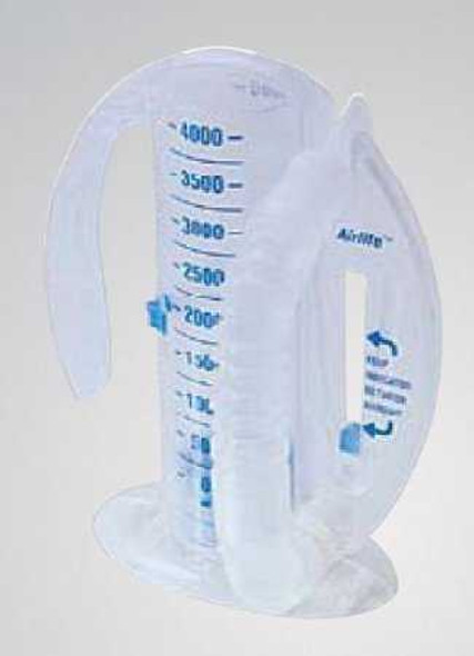 Manual Spirometer AirLife 4 Liter Manual Single Patient Use 001901A Case/12 001901A CAREFUSION SOLUTIONS LLC 461711_CS