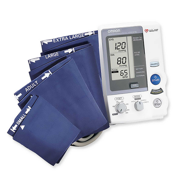 Blood Pressure Monitor IntelliSense Pocket Style Hand Held 2-Tube Small to X-Large Adult Arm HEM-907XL Each/1 - 53312500 HEM-907XL OMRON / MARSHALL PRODUCTS 485336_EA