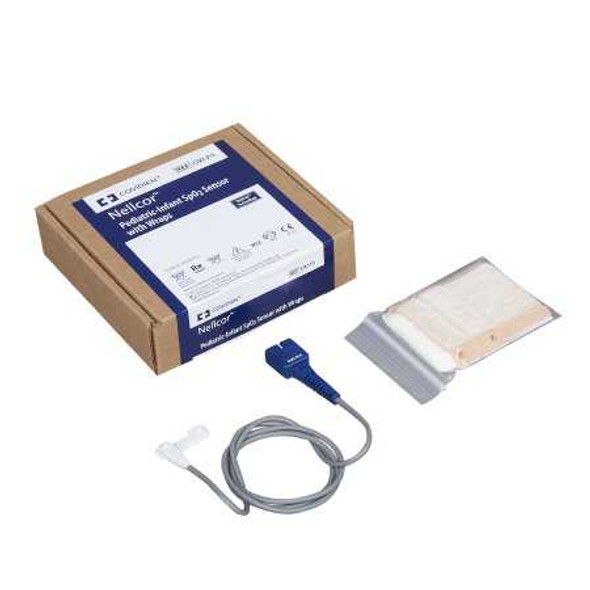 Pulse Oximeter Sensor OxiMax Infant / Pediatric Pediatric Finger / Infant Toe OXI-P/I Each/1 OXI-P/I KENDALL HEALTHCARE PROD INC. 318134_EA