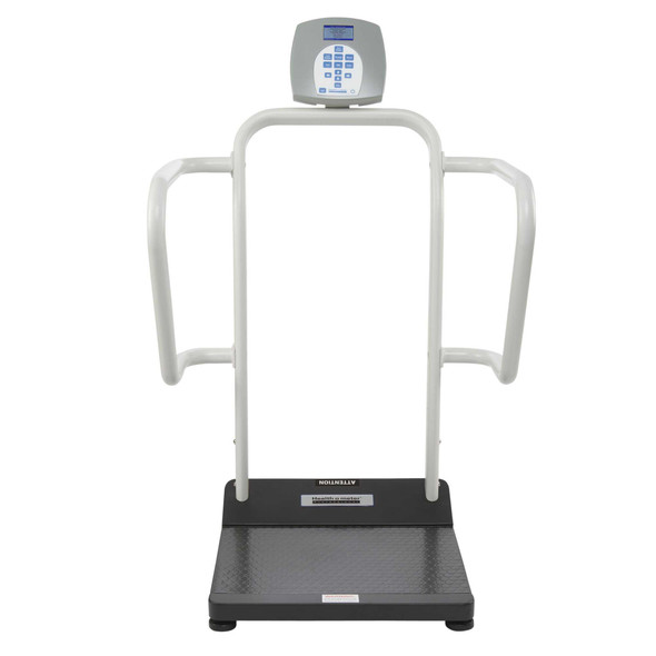 Digital Platform Scale Health O Meter LCD Display 1000 lbs. AC Adapter or 6 AA Battery Operated 1100KL Each/1 - 11013709 1100KL PELSTAR LLC/HEALTH-O-METER 677405_EA