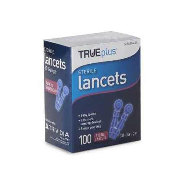 Lancet sunmark TRUEplus Twist Top Lancet Needle 30 Gauge Twist Top 2903318 Box/100 2903318 MCK BRAND 997489_BX