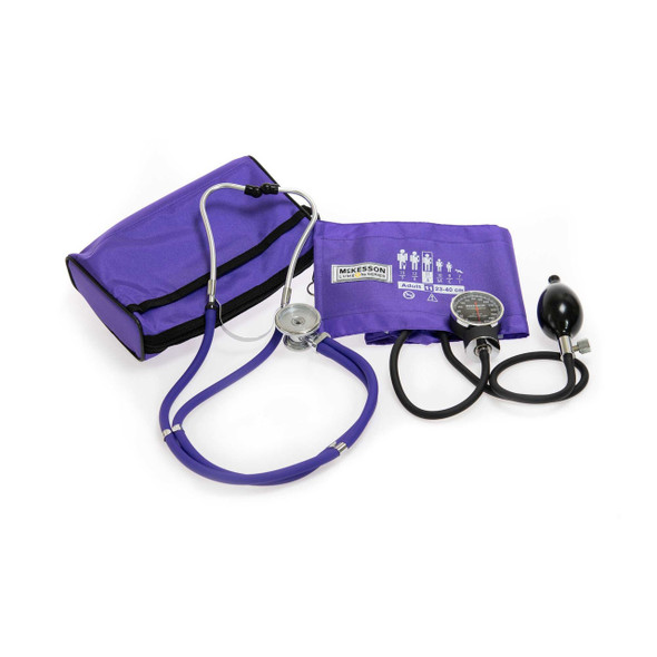 McKesson LUMEON Aneroid Sphygmomanometer/Sprague Kit Adult Arm 01-768-641-11AVGM Case/10 01-768-641-11AVGM MCK BRAND 1029677_CS