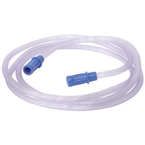 Suction Connector Tubing 6 Foot Length 1/4 Inch ID Sterile Female Connector RES025 Case/10 RES025 SUNSET HEALTHCARE SOLUTIONS 864008_CS
